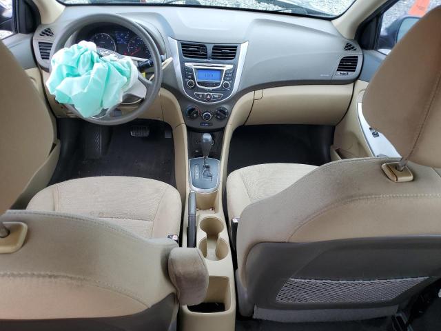 KMHCT4AE4CU206680 - 2012 HYUNDAI ACCENT GLS Negro foto 8