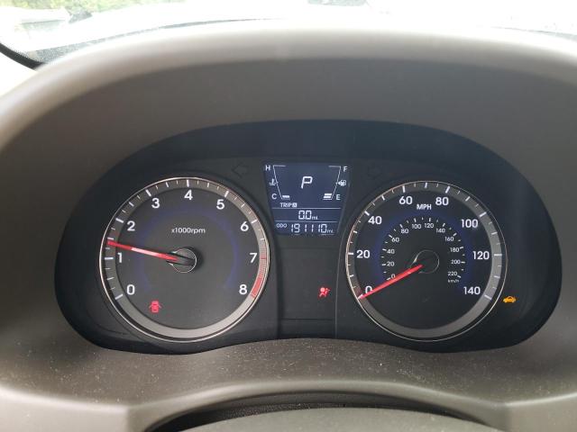 KMHCT4AE4CU206680 - 2012 HYUNDAI ACCENT GLS Negro foto 9