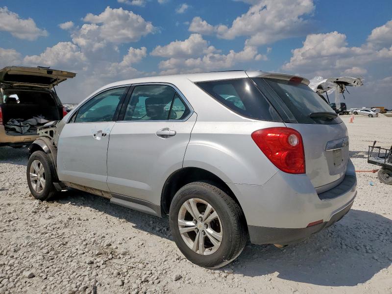 1GNALAEK2EZ112367 - 2014 CHEVROLET EQUINOX LS ვერცხლისფერი ფოტო 2