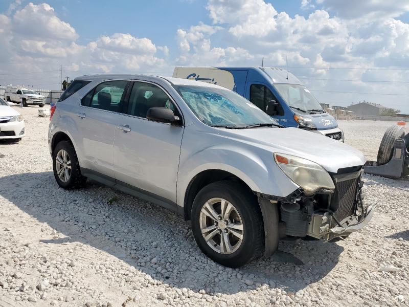 1GNALAEK2EZ112367 - 2014 CHEVROLET EQUINOX LS ვერცხლისფერი ფოტო 4