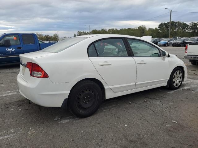 19XFA1F53BE048439 - 2011 HONDA CIVIC LX WHITE photo 3