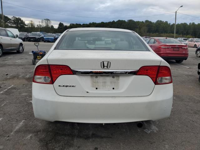 19XFA1F53BE048439 - 2011 HONDA CIVIC LX WHITE photo 6