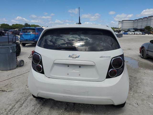 1G1JA6SH1E4152045 - 2014 CHEVROLET SONIC LS WHITE photo 6