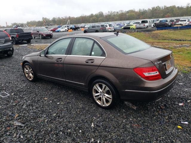 WDDGF8AB2DR270799 - 2013 MERCEDES-BENZ C 300 4MATIC GREEN photo 2