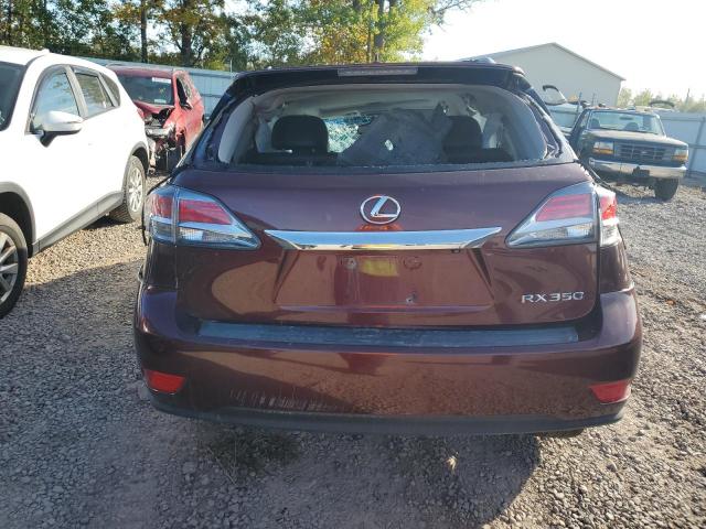 2T2BK1BA4DC170111 - 2013 LEXUS RX 350 BASE მუქწითელი ფოტო 6