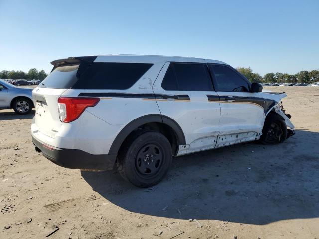 1FM5K8AB9RGA70417 - 2024 FORD EXPLORER POLICE INTERCEPTOR Blanco foto 3