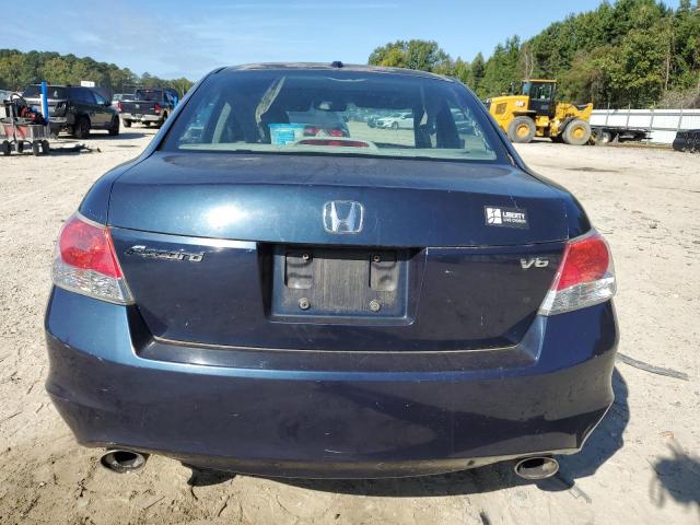 5KBCP3F89AB016001 - 2010 HONDA ACCORD EXL BLUE photo 6