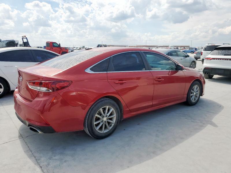 5NPE24AF3JH622736 - 2018 HYUNDAI SONATA SE RED photo 3