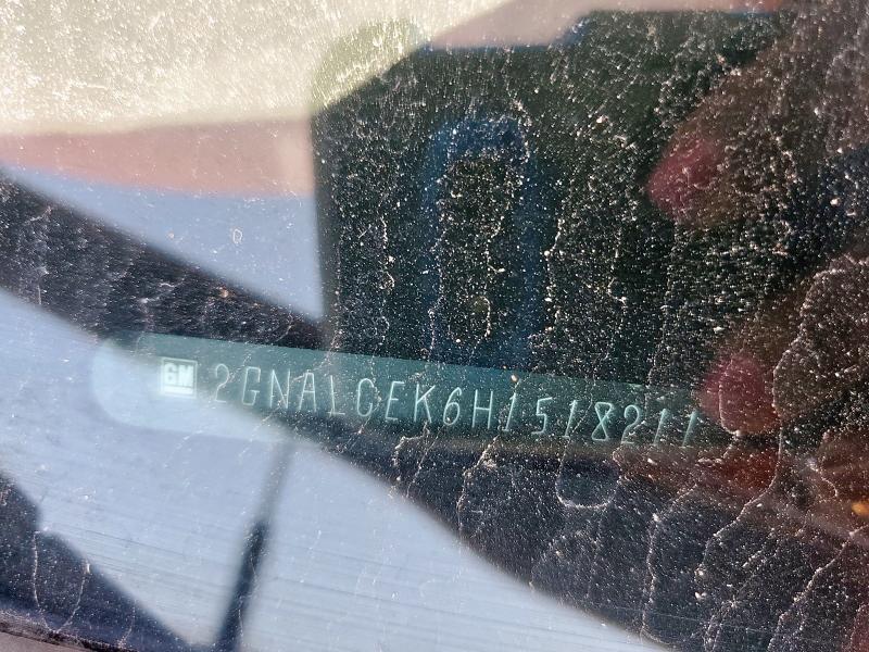 2GNALCEK6H1518211 - 2017 CHEVROLET EQUINOX LT ბურგუნდია ფოტო 13