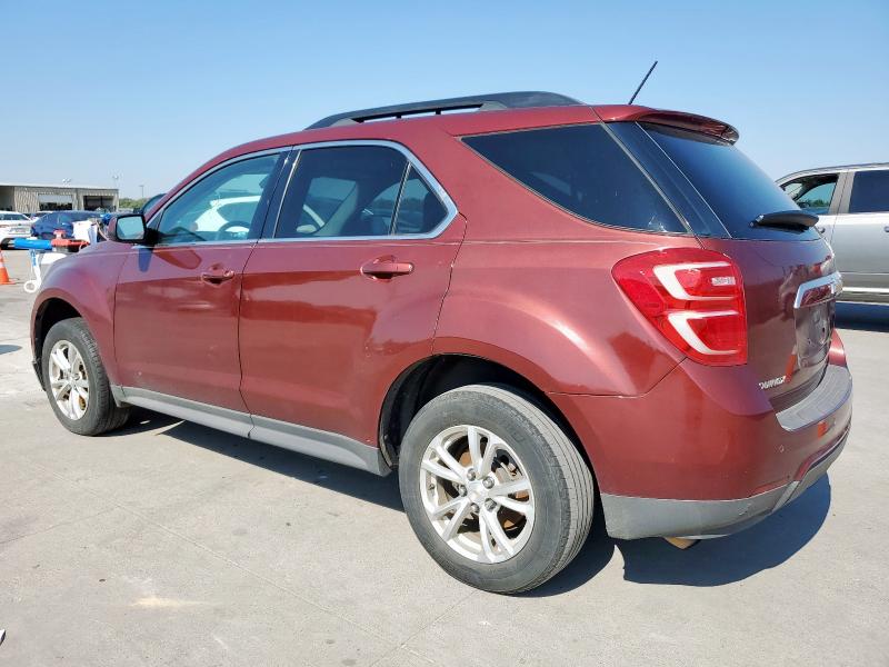 2GNALCEK6H1518211 - 2017 CHEVROLET EQUINOX LT ბურგუნდია ფოტო 2