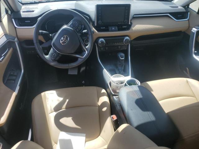 JTMY1RFV9KD010268 - 2019 TOYOTA RAV4 LIMITED WHITE photo 8