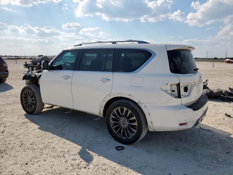 JN8AY2CC2P9181207 - 2023 NISSAN ARMADA PLATINUM Weiß Foto 2