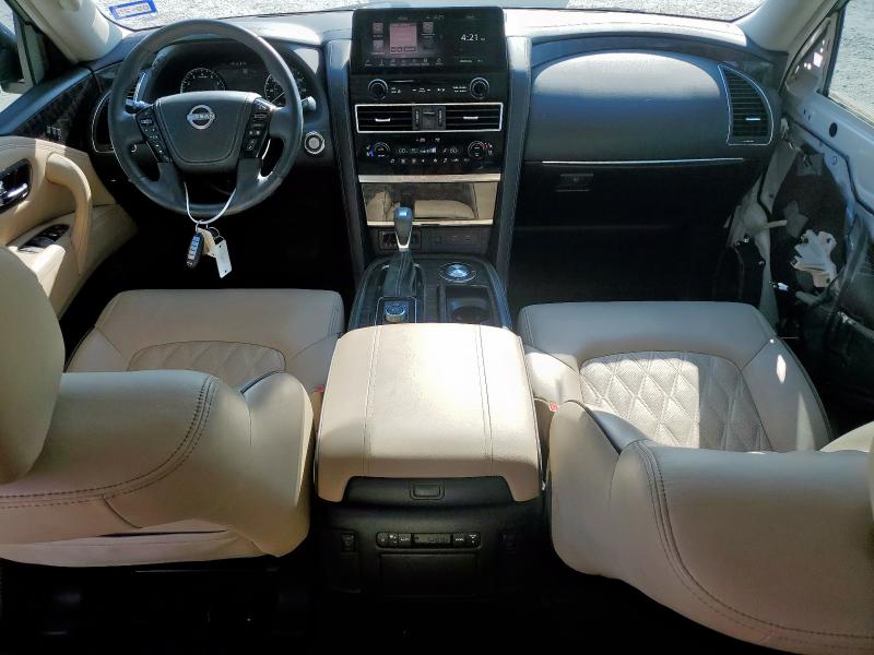 JN8AY2CC2P9181207 - 2023 NISSAN ARMADA PLATINUM Weiß Foto 8