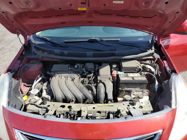 3N1CN7AP1CL909314 - 2012 NISSAN VERSA S წითელი ფოტო 11