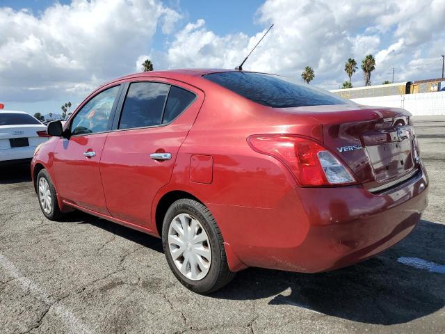 3N1CN7AP1CL909314 - 2012 NISSAN VERSA S წითელი ფოტო 2