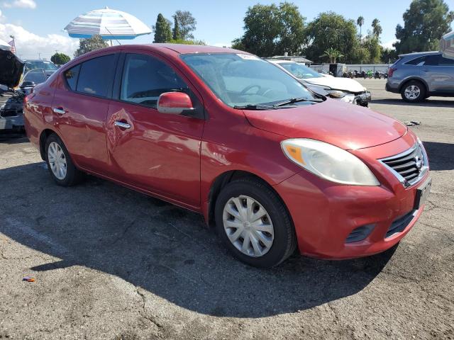 3N1CN7AP1CL909314 - 2012 NISSAN VERSA S წითელი ფოტო 4