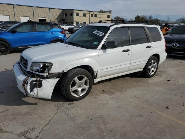 JF1SG65615H724122 - 2005 SUBARU FORESTER 2.5XS Белый фото 1