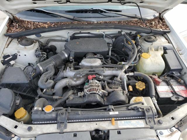 JF1SG65615H724122 - 2005 SUBARU FORESTER 2.5XS Белый фото 11