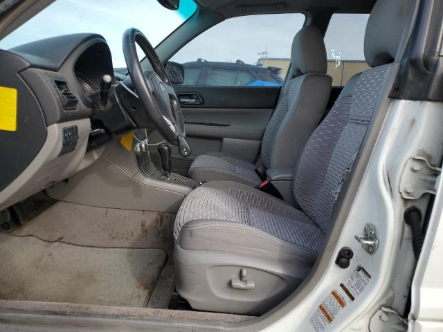JF1SG65615H724122 - 2005 SUBARU FORESTER 2.5XS Белый фото 7