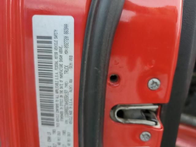 1C6RR6GTXHS550197 - 2017 RAM 1500 SLT RED photo 12