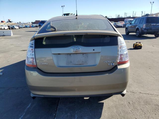 JTDKB20U897850822 - 2009 TOYOTA PRIUS BEIGE photo 6