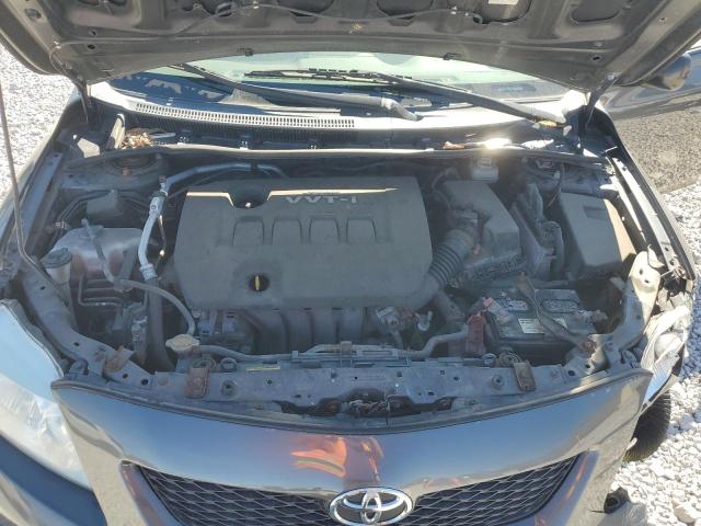 JTDBU4EE4AJ068208 - 2010 TOYOTA COROLLA BASE ნაცრისფერი ფოტო 11