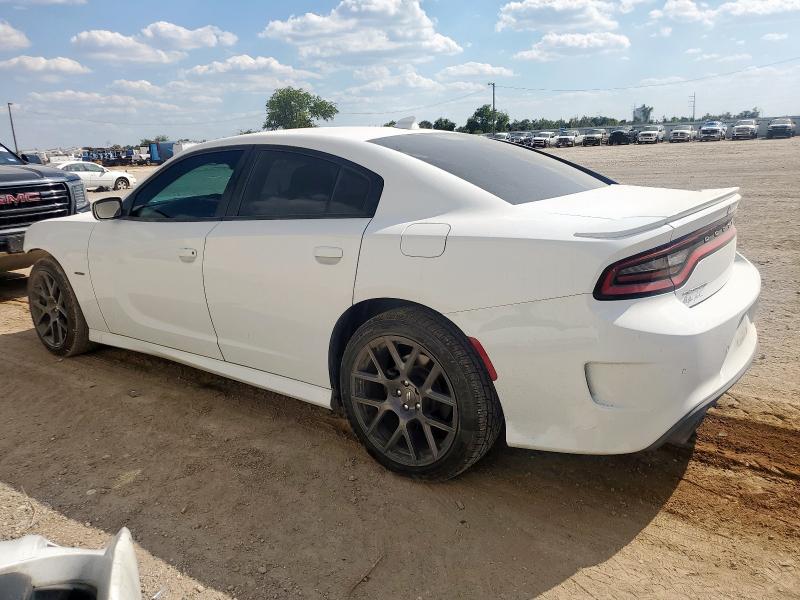 2C3CDXCT5JH247385 - 2018 DODGE CHARGER R/T WHITE photo 2