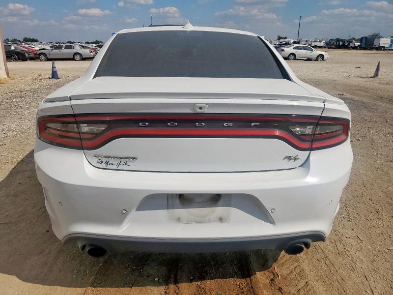 2C3CDXCT5JH247385 - 2018 DODGE CHARGER R/T WHITE photo 6