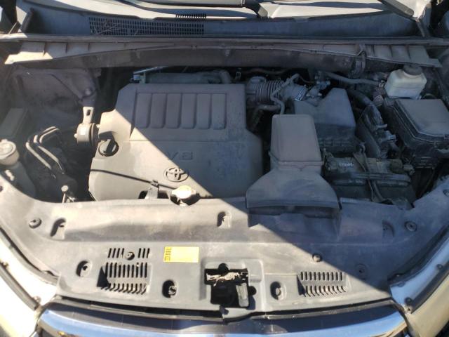 5TDJKRFH5GS266816 - 2016 TOYOTA HIGHLANDER XLE Schwarz Foto 12