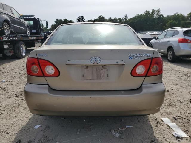 2T1BR32E15C503011 - 2005 TOYOTA COROLLA CE BEIGE photo 6