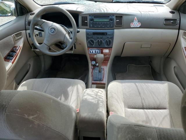 2T1BR32E15C503011 - 2005 TOYOTA COROLLA CE BEIGE photo 8