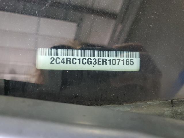 2C4RC1CG3ER107165 - 2014 CHRYSLER TOWN & COU TOURING L SILVER photo 12