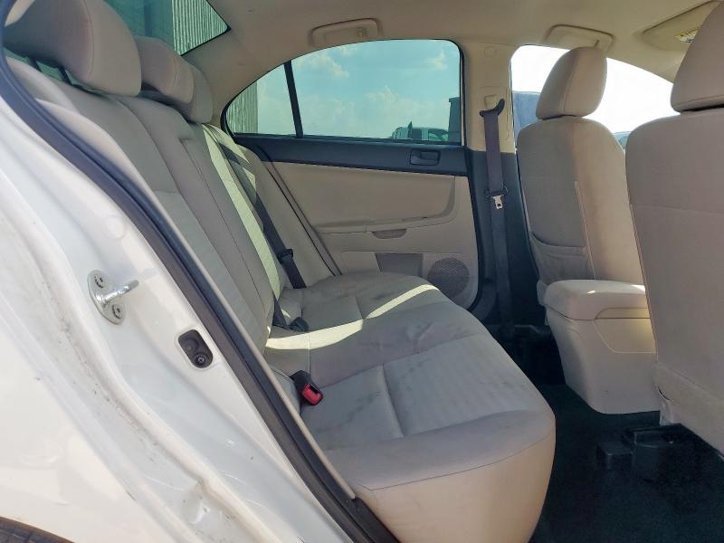 JA32U2FU2DU002283 - 2013 MITSUBISHI LANCER ES/ES SPORT WHITE photo 10