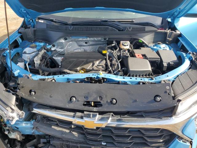 KL77LHEP4SC275363 - 2025 CHEVROLET TRAX 1LT BLUE photo 11