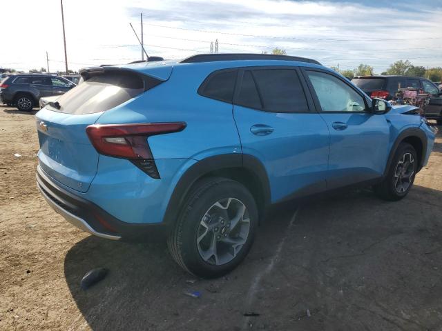 KL77LHEP4SC275363 - 2025 CHEVROLET TRAX 1LT BLUE photo 3