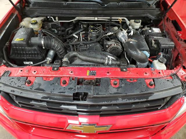 1GCPTCE19H1256040 - 2017 CHEVROLET COLORADO LT RED photo 11