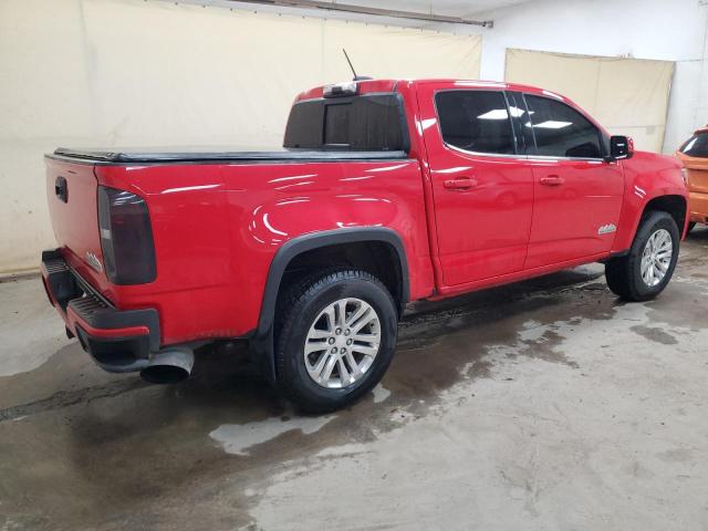 1GCPTCE19H1256040 - 2017 CHEVROLET COLORADO LT RED photo 3