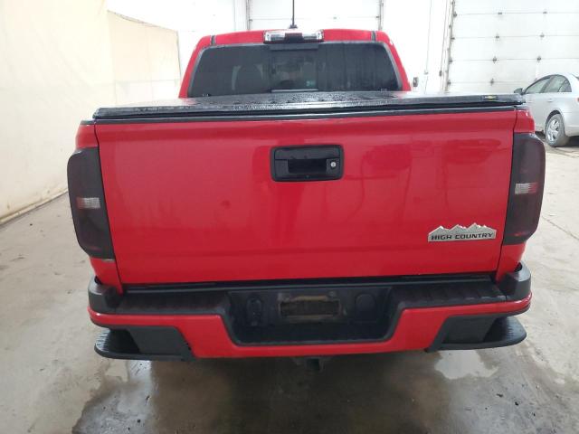 1GCPTCE19H1256040 - 2017 CHEVROLET COLORADO LT RED photo 6