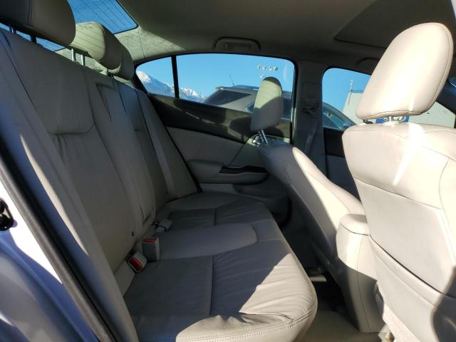 2HGFB2F94CH557744 - 2012 HONDA CIVIC EXL ვერცხლისფერი ფოტო 10