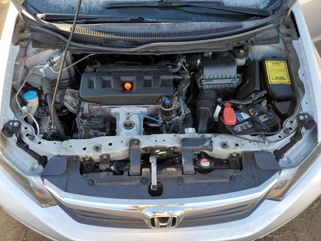 2HGFB2F94CH557744 - 2012 HONDA CIVIC EXL ვერცხლისფერი ფოტო 11