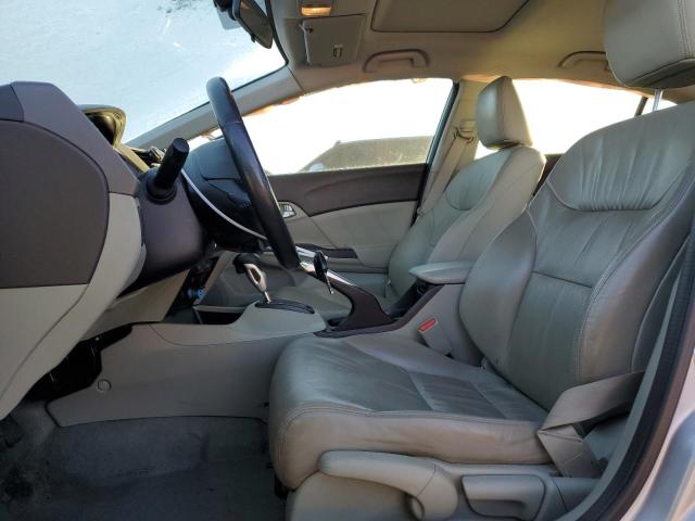 2HGFB2F94CH557744 - 2012 HONDA CIVIC EXL ვერცხლისფერი ფოტო 7