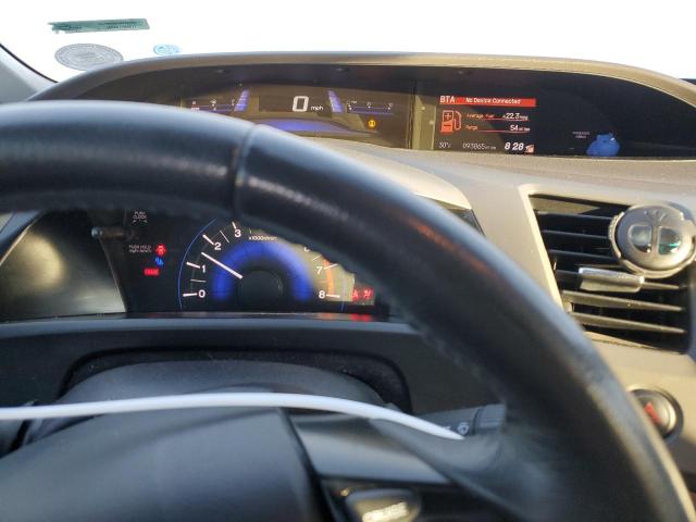 2HGFB2F94CH557744 - 2012 HONDA CIVIC EXL ვერცხლისფერი ფოტო 9