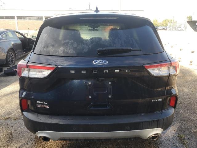 1FMCU9H65MUA12573 - 2021 FORD ESCAPE SEL BLACK photo 6