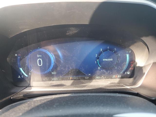 1FMCU9H65MUA12573 - 2021 FORD ESCAPE SEL BLACK photo 9