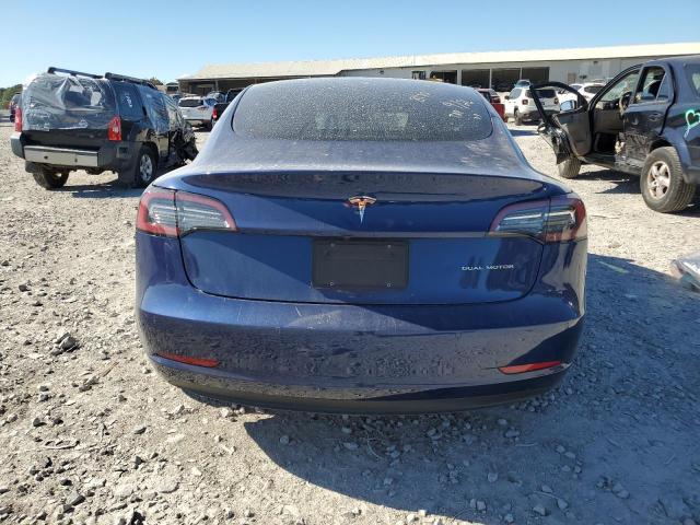 5YJ3E1EB1MF988170 - 2021 TESLA MODEL 3 أزرق صورة 6