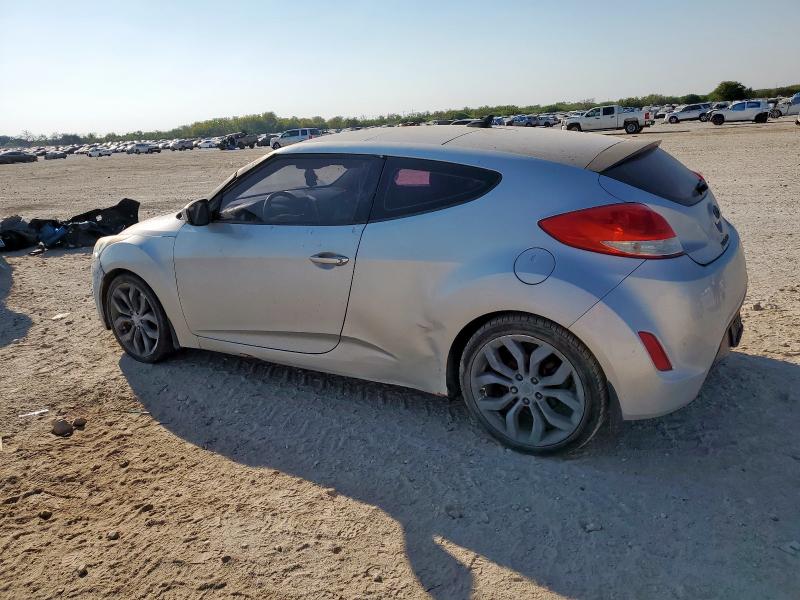 KMHTC6AD8DU089125 - 2013 HYUNDAI VELOSTER Gümüş foto 2