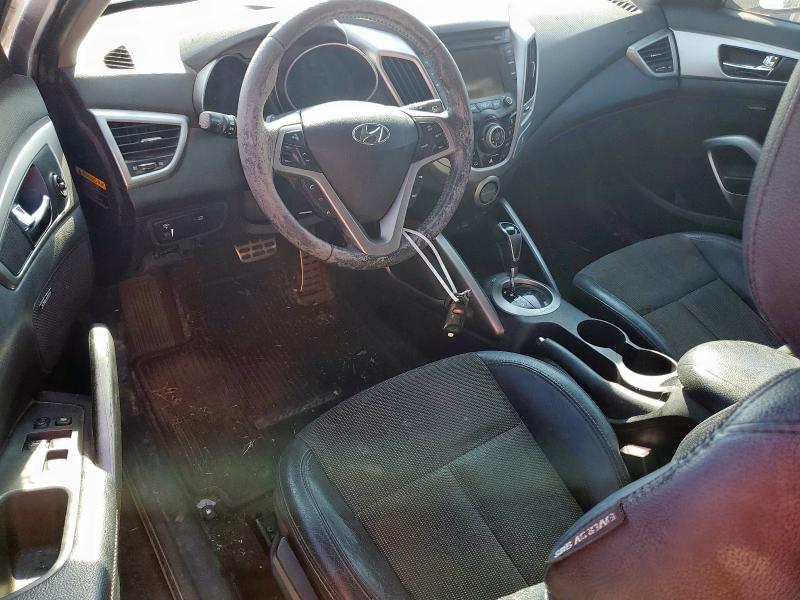 KMHTC6AD8DU089125 - 2013 HYUNDAI VELOSTER Gümüş foto 8