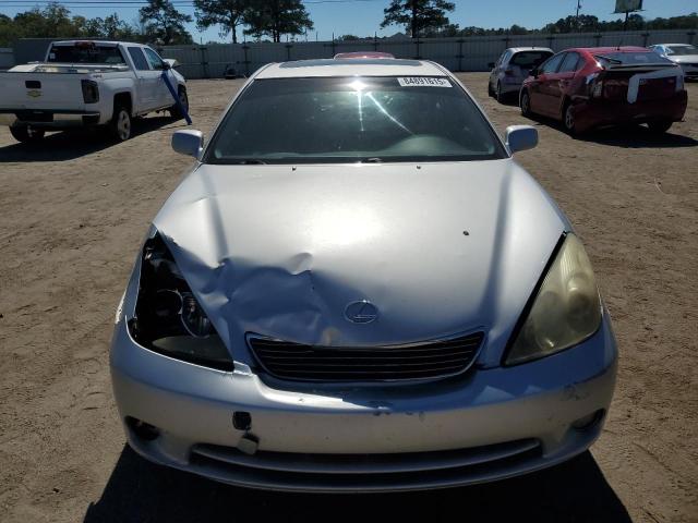 JTHBA30G755084301 - 2005 LEXUS ES 330 银色 照片 5