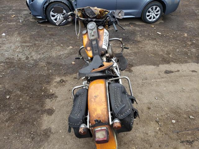 1HD1BML1XMY012043 - 1991 HARLEY-DAVIDSON FLSTF ORANGE photo 6