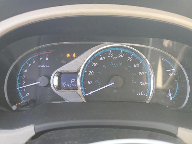 5TDYK3DC5BS040948 - 2011 TOYOTA SIENNA XLE TAN photo 9